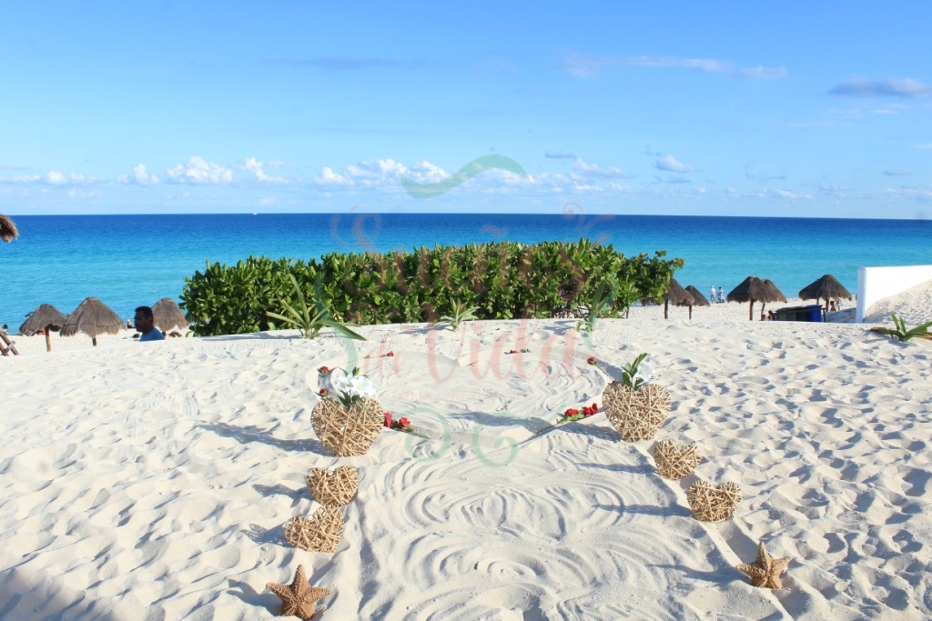boda intima en la playa