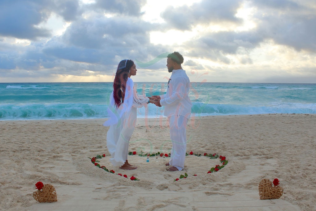 boda elopement en la playa