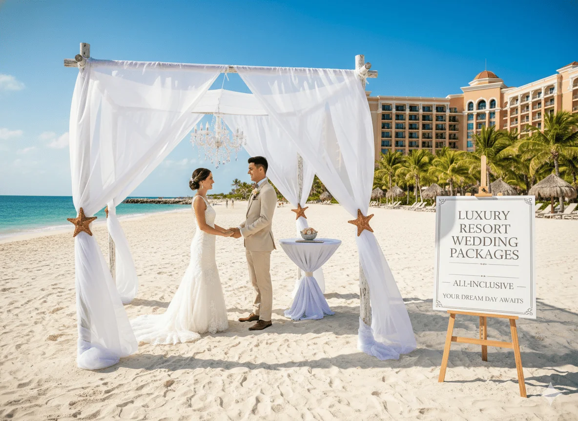 Paquetes de boda en hoteles Cancún
